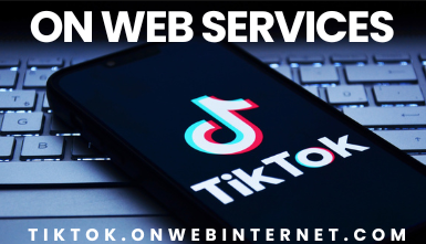 TikTok On Web Serveise
